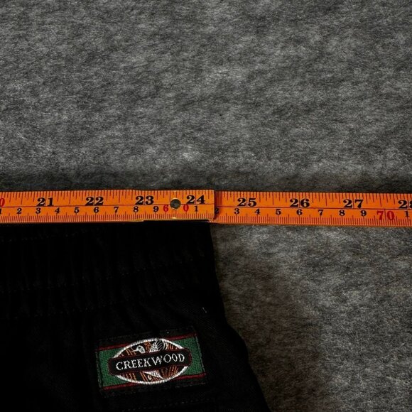 Creekwood Mens 4X Shorts Black Cargo Elastic Waist and Zipper Never worn NWOT - Picture 9 of 11